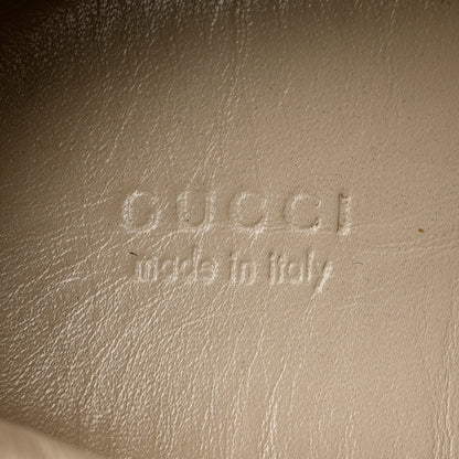 Gucci Calfskin Logo Womens Rhyton Sneakers 40 Ivory 7 of 12
