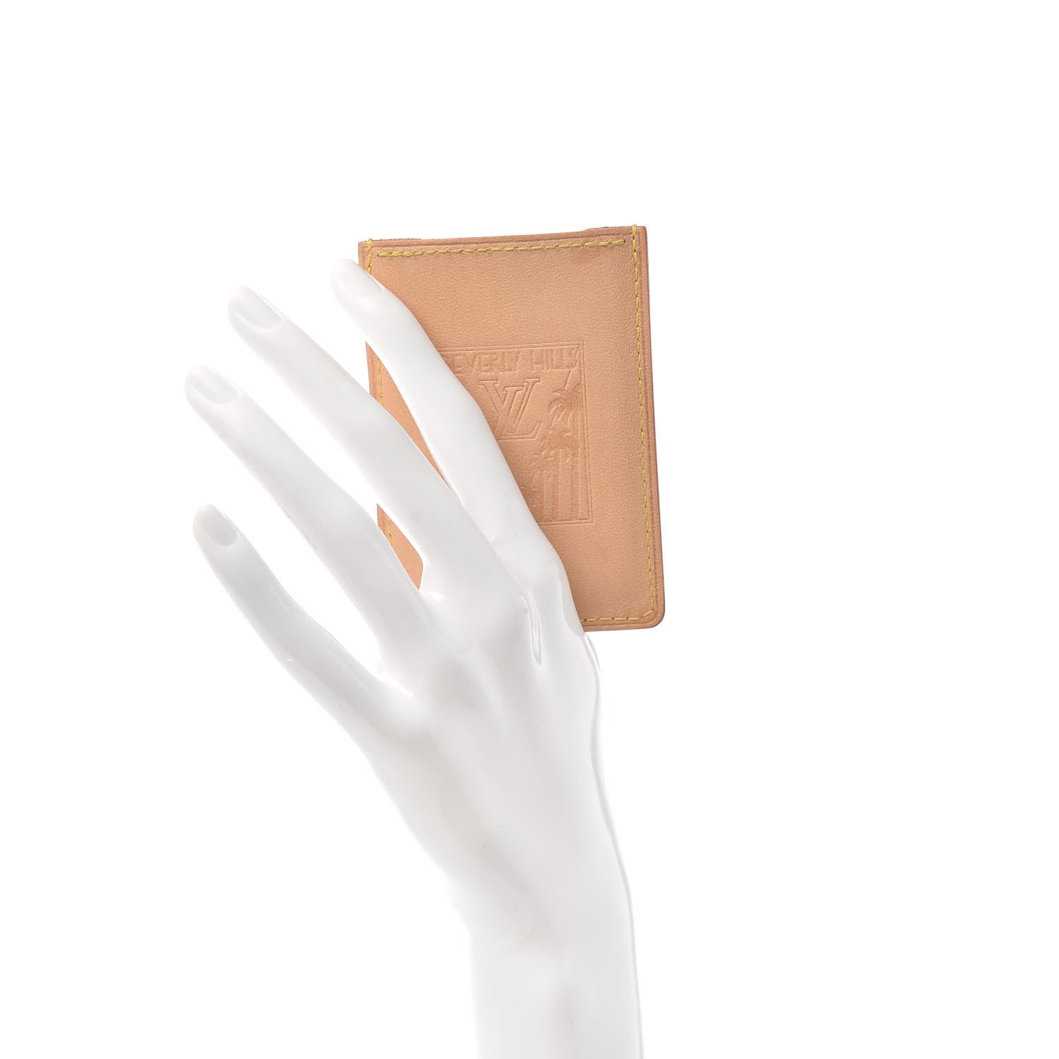Louis Vuitton Vachetta Beverly Hills Card Holder 2 of 5