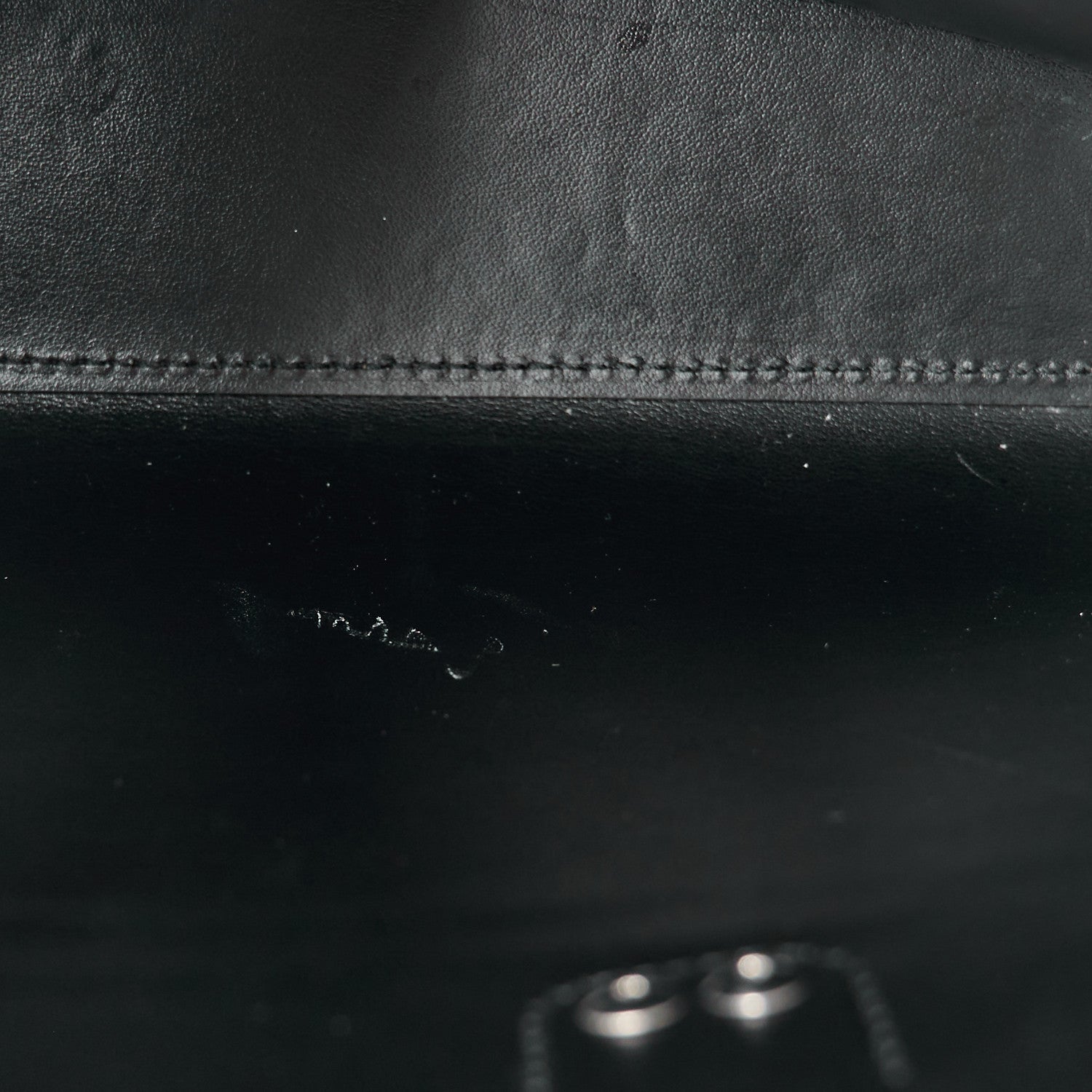 Saint Laurent Calfskin Crocodile Embossed Baby Sac De Jour Black 11 of 11