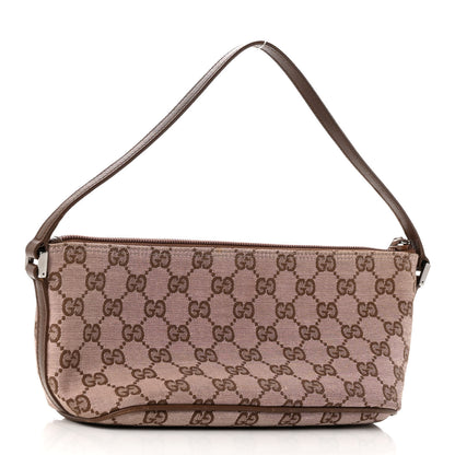 Gucci Monogram Boat Pochette Brown 3 of 15