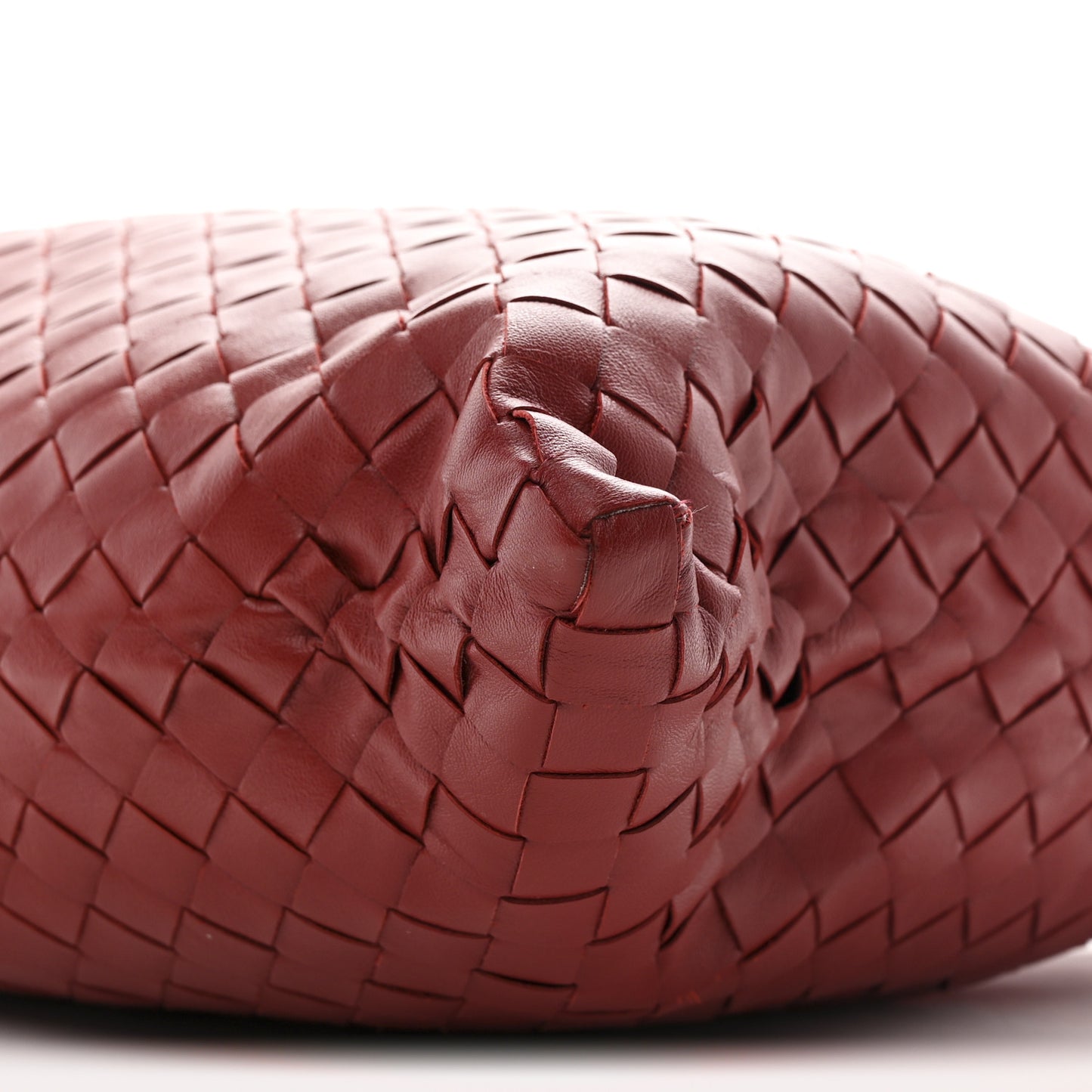 Calfskin Intrecciato Small Hop Rosewood