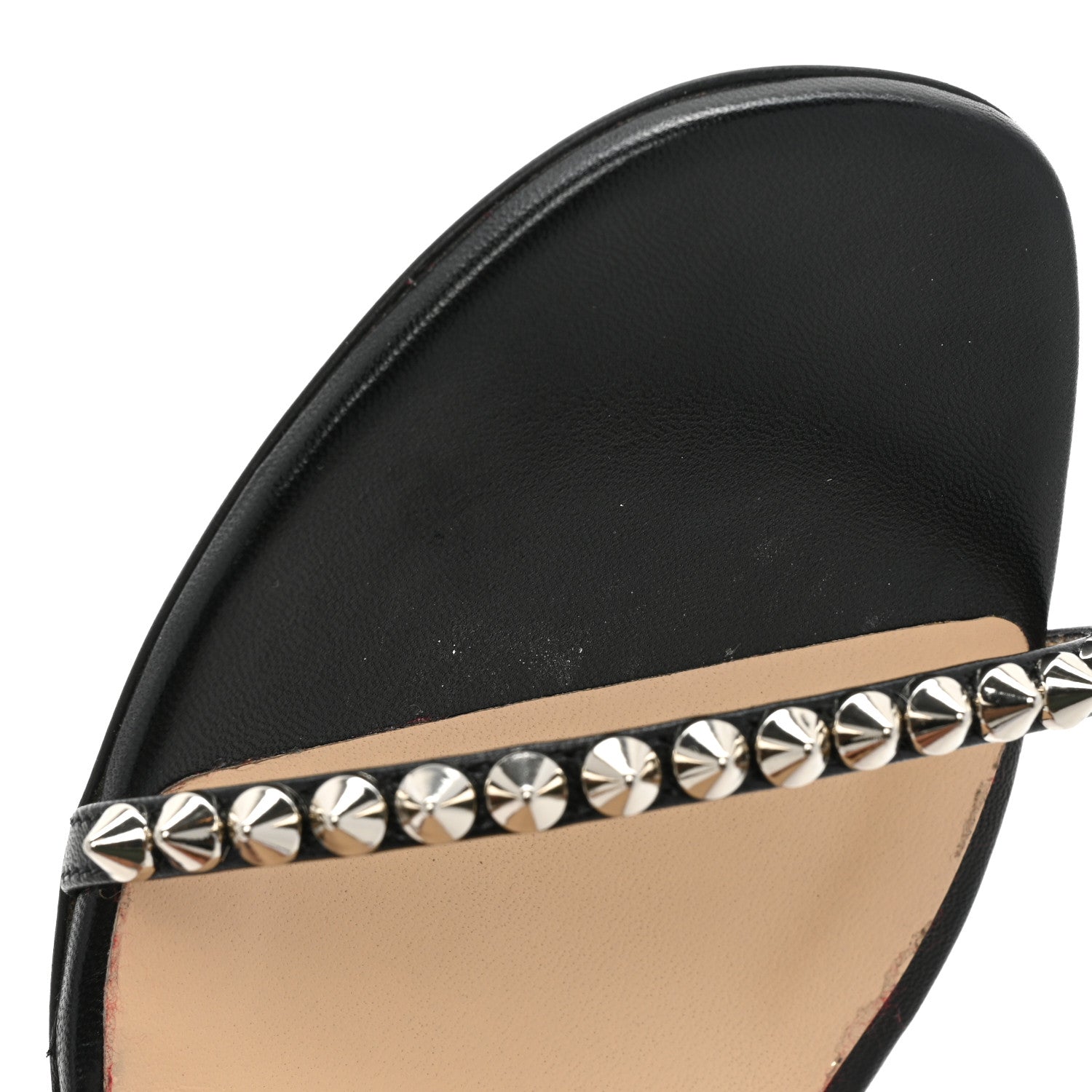 Christian Louboutin Kid Spiked So Me 100 Sandals 38 Black 13 of 14