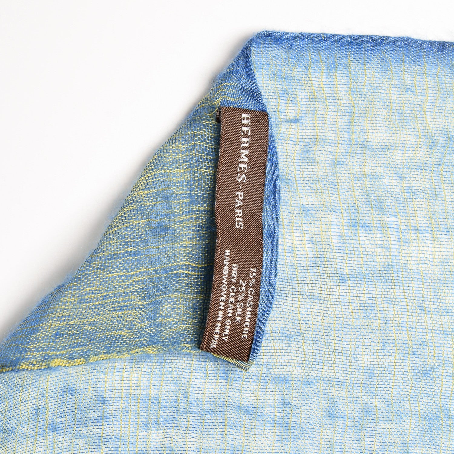 Hermes Cashmere Silk Plume 140 Scarf 4 of 4