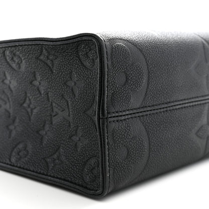 Louis Vuitton Empreinte Monogram Giant Onthego PM Black 8 of 10
