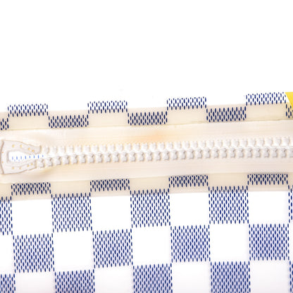 Louis Vuitton Damier Azur Latitude America's Cup Waterproof Zipped Pouch 8 of 8