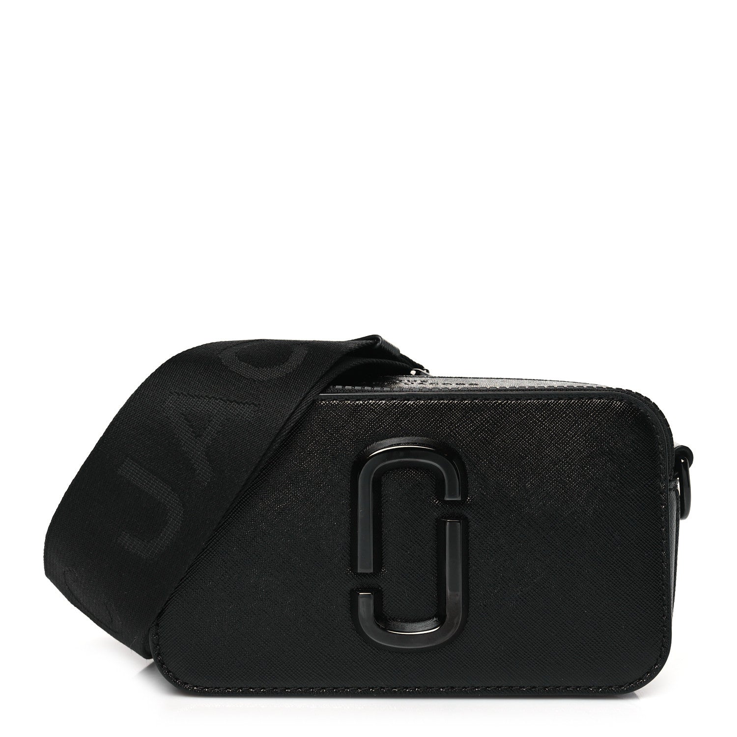 Marc Jacobs Saffiano Snapshot Camera Bag Black 1 of 11