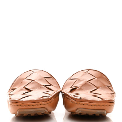 Bottega Veneta Nappa Intrecciato Slipper Mules 38 Brown 2 of 14