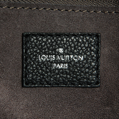 Louis Vuitton Veau Cachemire Soft Lockit MM Black 7 of 10