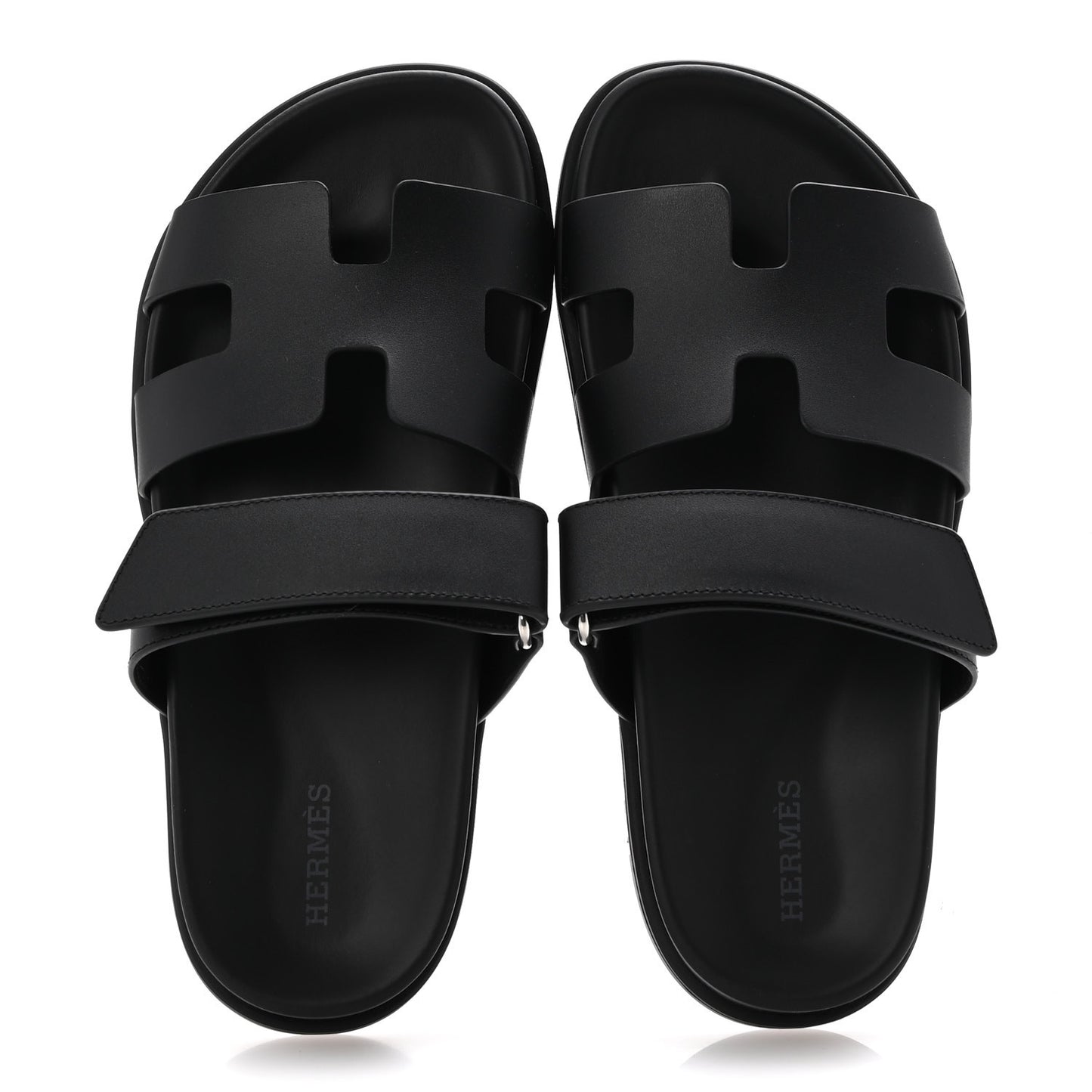 Calfskin Womens Chypre Sandals 36 Black