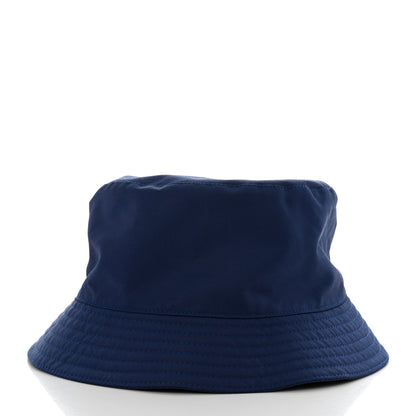 Hermes Gabardine Cotton Swift Bob Elvis Robot Bucket Hat 58 Bleu 6 of 9