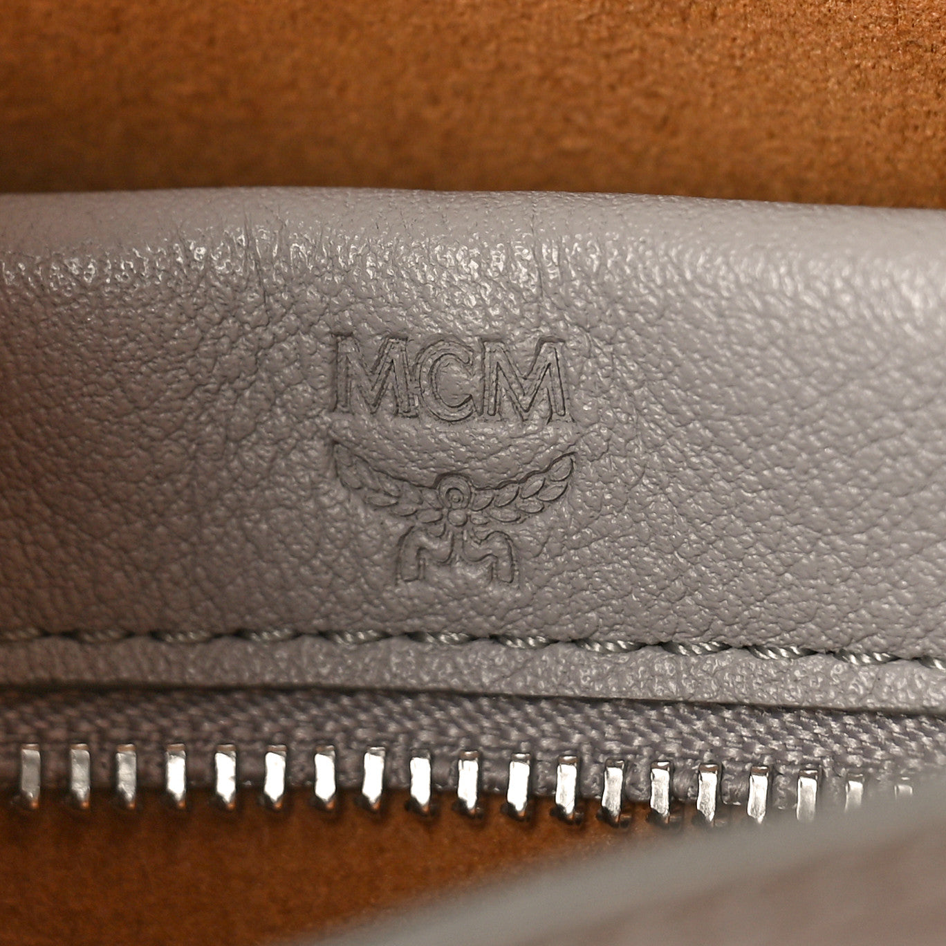 Calfskin Ottomar Monogram Sarah Medium Hobo Dove Grey