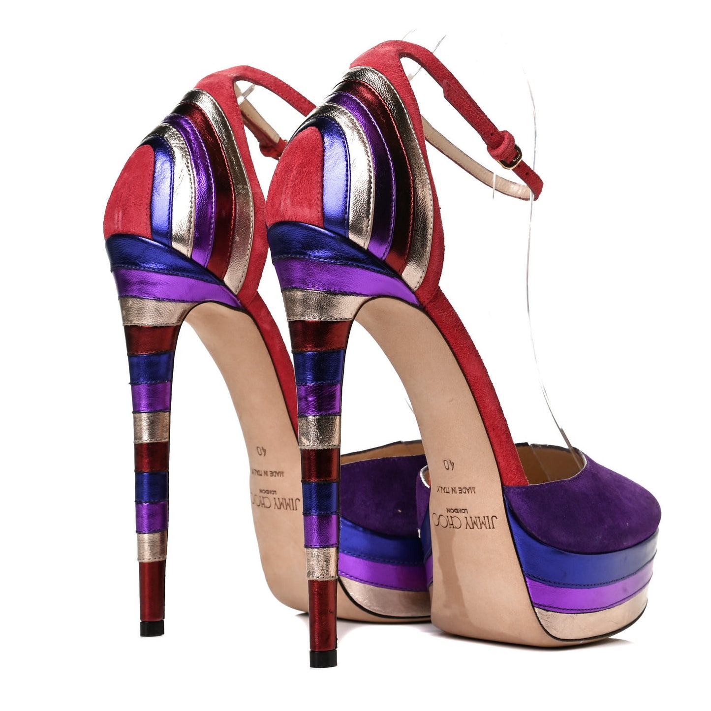 Suede Macy 150 Pumps 40 Purple