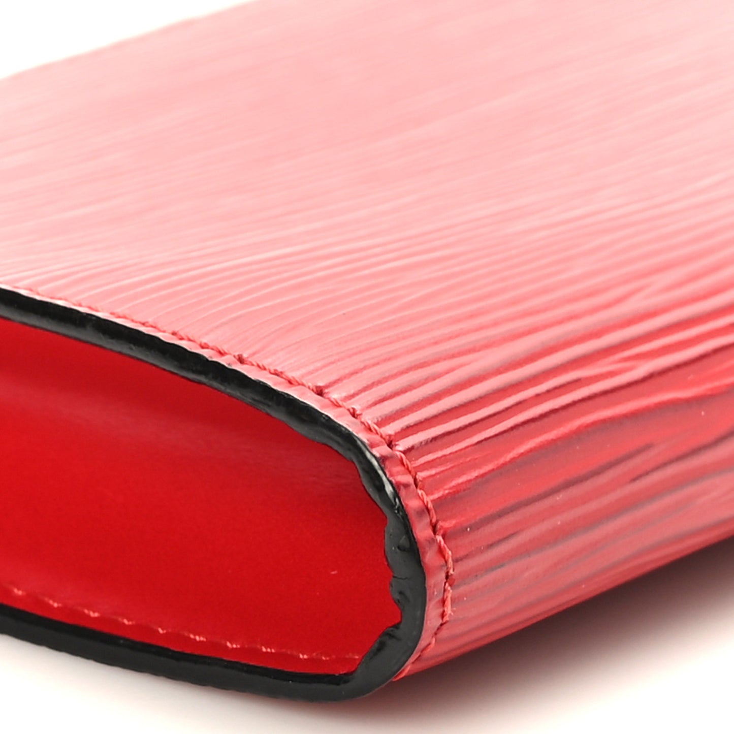 Epi Pochette Accessories 21 Castillan Red