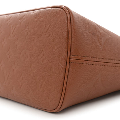 Louis Vuitton Empreinte Monogram Giant Neverfull MM Cognac 9 of 11