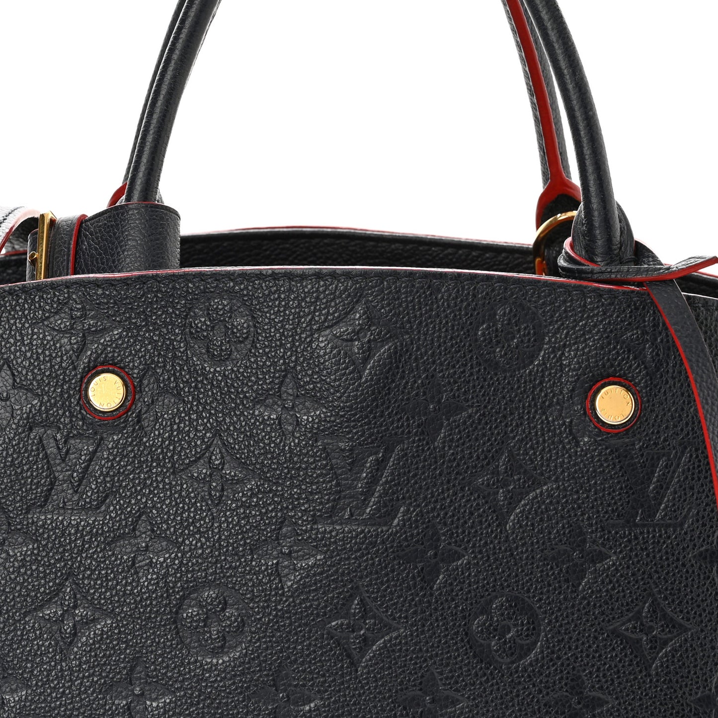 Empreinte Montaigne MM Marine Rouge