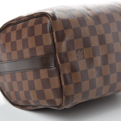 Louis Vuitton Damier Ebene Speedy Bandouliere 25 7 of 10