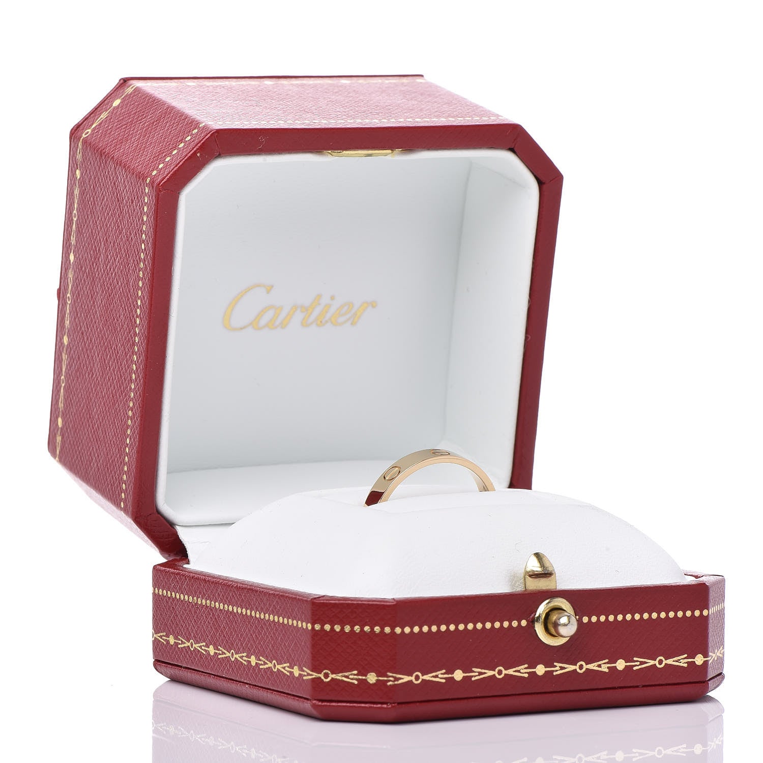Cartier 18K Yellow Gold 3.5mm LOVE Wedding Band Ring 59 8.75 6 of 6