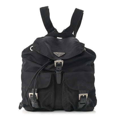 Prada Nylon Vela Medium Backpack Black 1 of 13