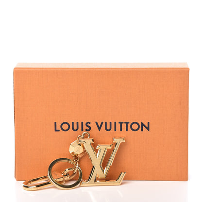 Louis Vuitton LV Facettes Bag Charm Key Holder Gold 5 of 5