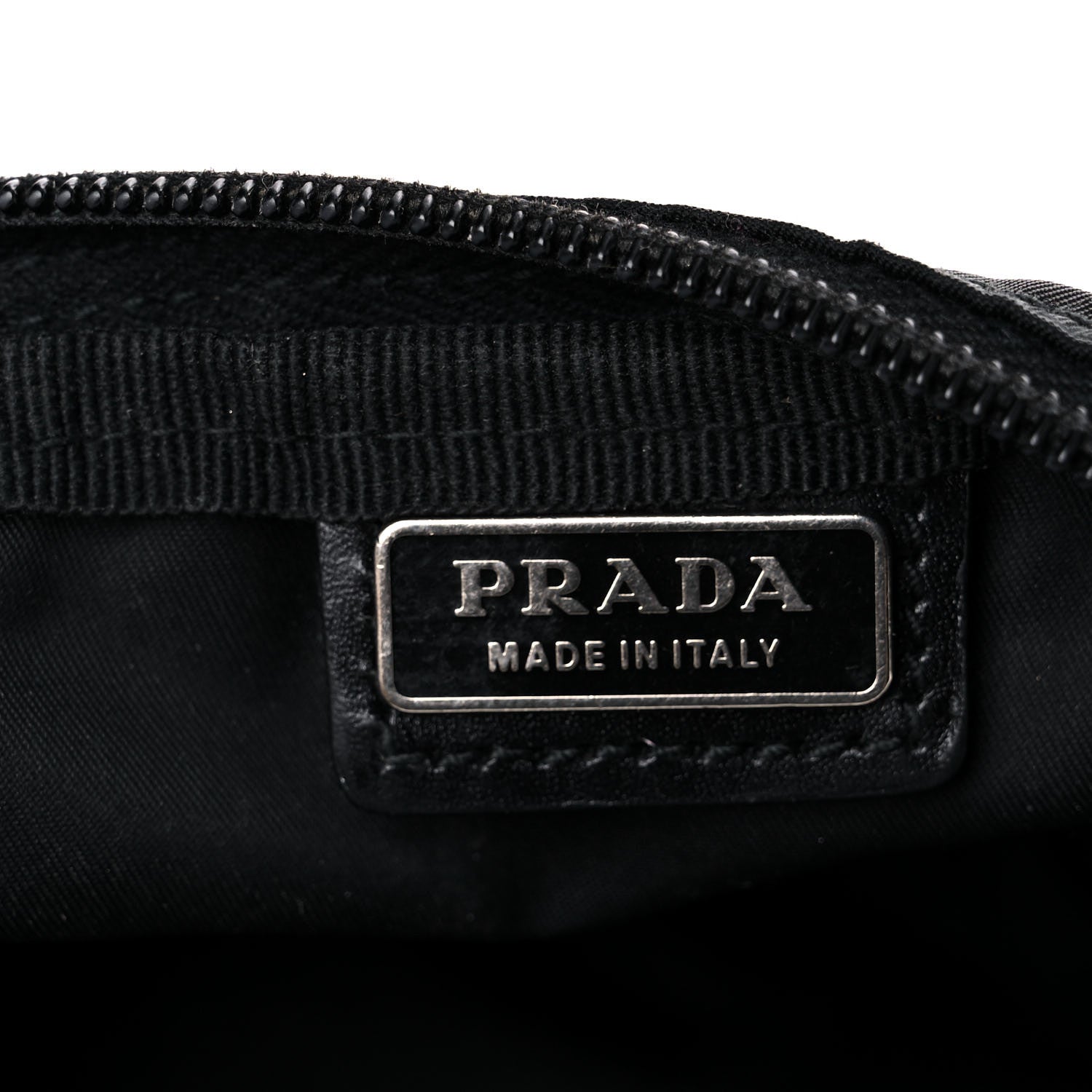Prada Nylon Tessuto Cosmetic Pouch Black 14 of 16