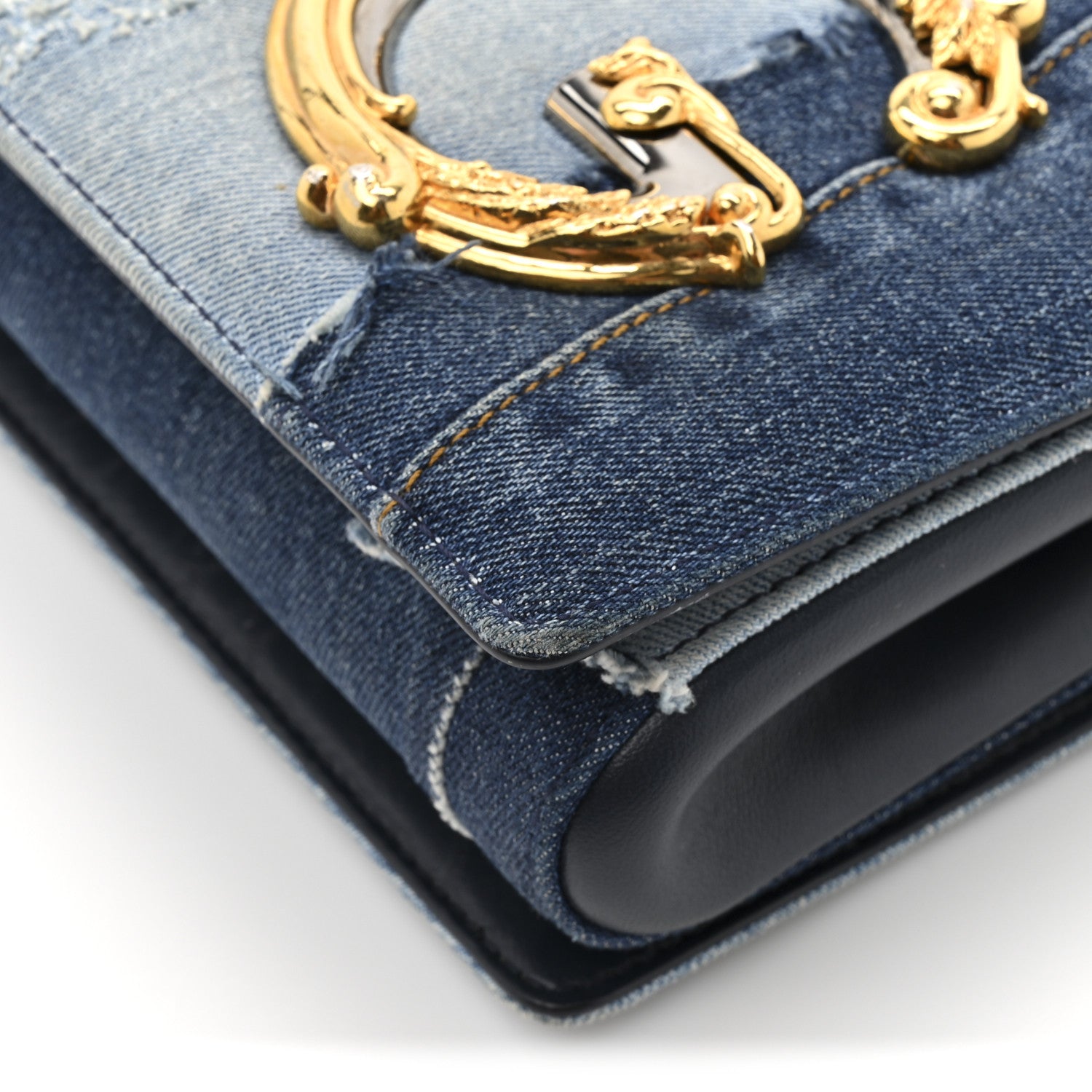 Dolce & Gabbana Denim DG Girls Shoulder Bag Blue 11 of 12