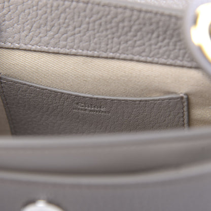 Chloe Calfskin Small Tess Bag Motty Grey 6 of 9