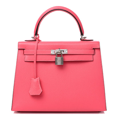Hermes Chevre Kelly Sellier 25 Rose Lipstick 1 of 10