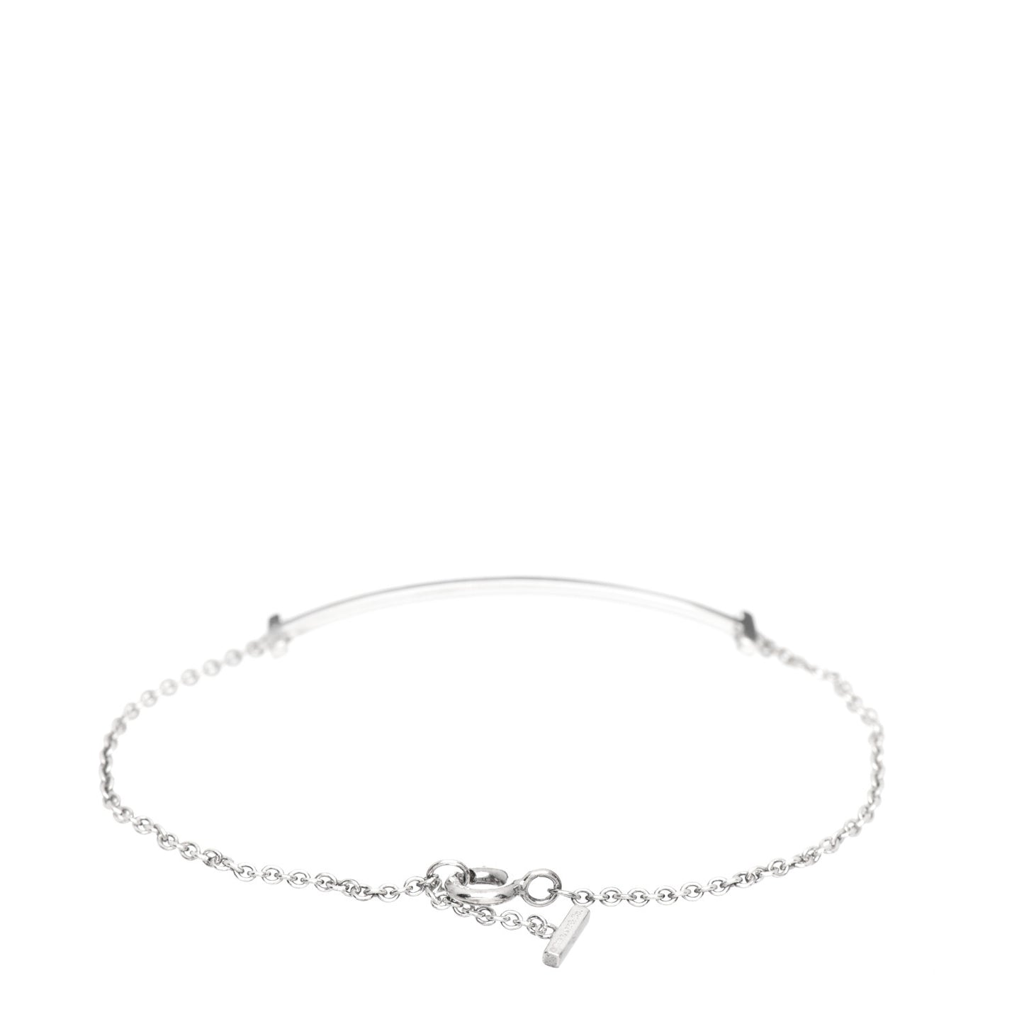 Sterling Silver T Smile Bracelet
