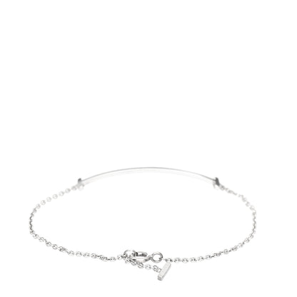 Tiffany Sterling Silver T Smile Bracelet 3 of 4