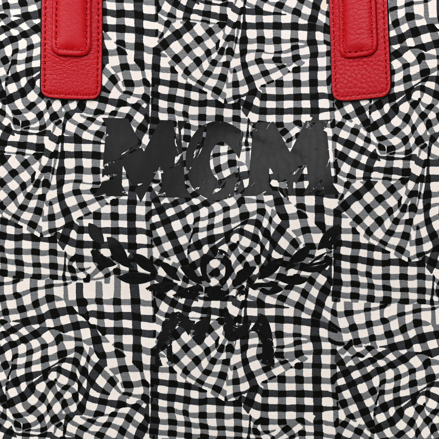 Visetos Large Liz Reversible Shopper Tote Ruby Red