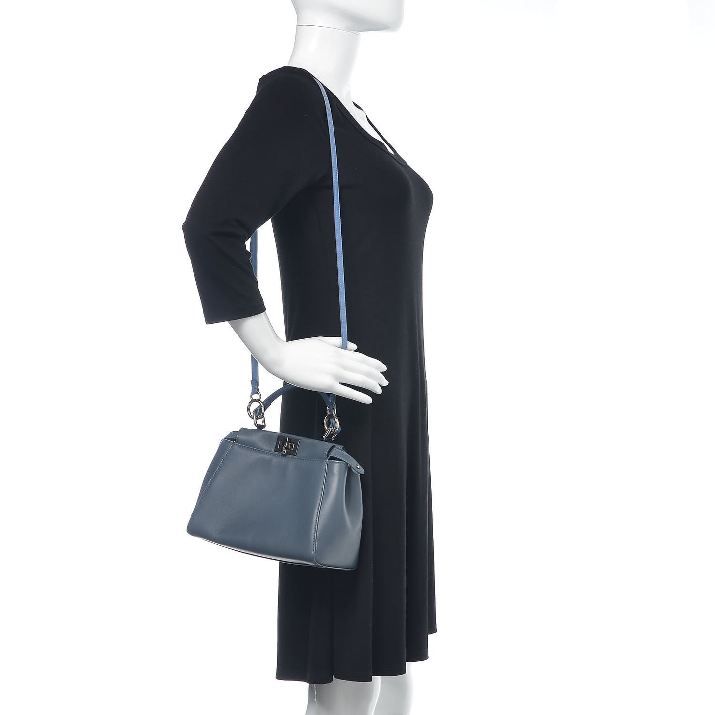 Shiny Nappa Micro Peekaboo Iconic Satchel Nebula