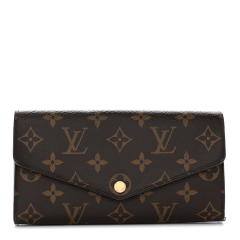 Monogram Sarah Wallet NM Rose Ballerine