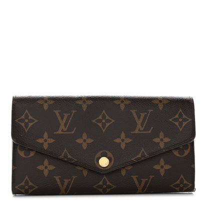Louis Vuitton Monogram Sarah Wallet NM Rose Ballerine 1 of 16