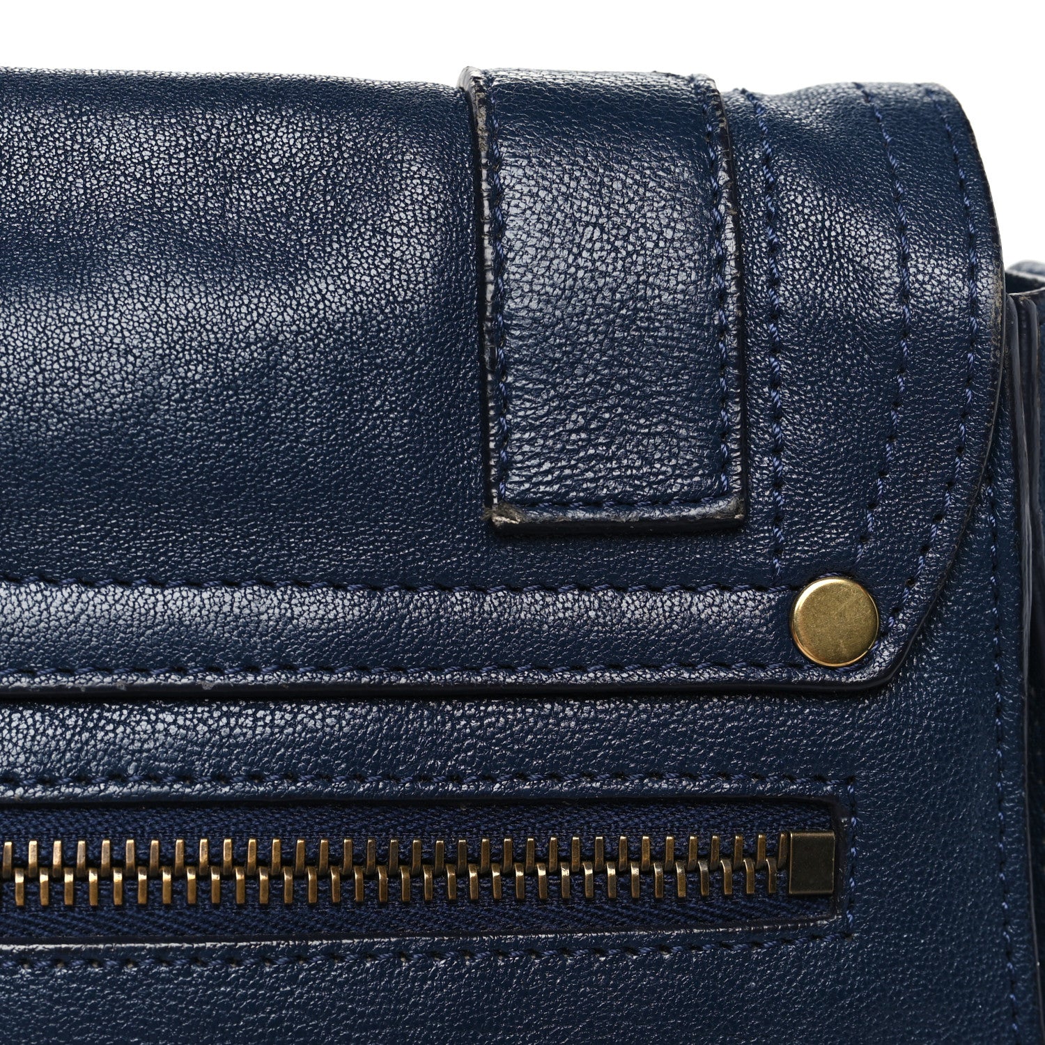 Proenza Schouler Lambskin PS1 Mini Crossbody Bag Midnight 13 of 13