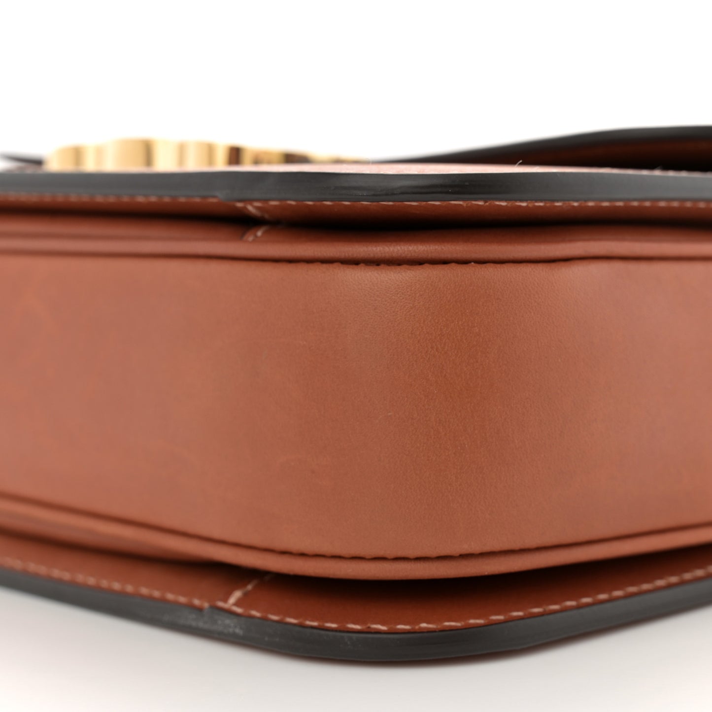 Natural Calfskin Medium Triomphe Tan