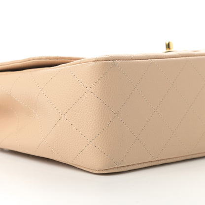 Chanel Caviar Quilted Jumbo Single Flap Beige Clair 9 of 12