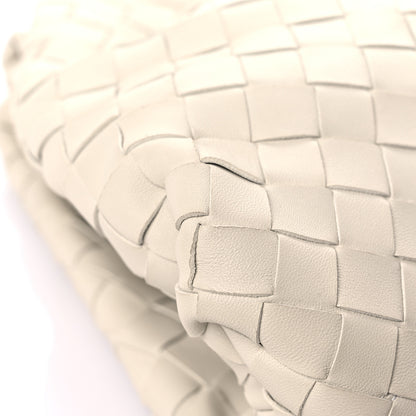 Bottega Veneta Nappa Maxi Intreccio The Pouch Oversized Clutch Plaster 10 of 17