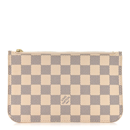 Louis Vuitton Damier Azur Neverfull PM Pochette 1 of 9