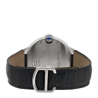 Cartier Stainless Steel Alligator 42mm Ballon Bleu De Cartier Automatic Watch 3 of 5