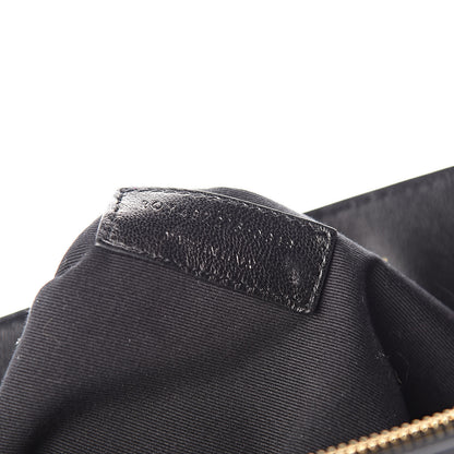 Saint Laurent Calfskin Y Quilted Monogram Large Loulou Chain Satchel Black 7 of 11