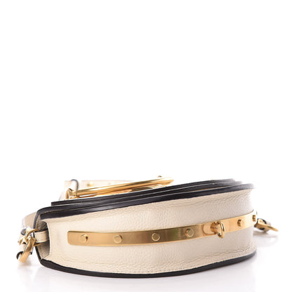 Chloe Calfskin Small Nile Bracelet Minaudiere Bag Off White 4 of 15