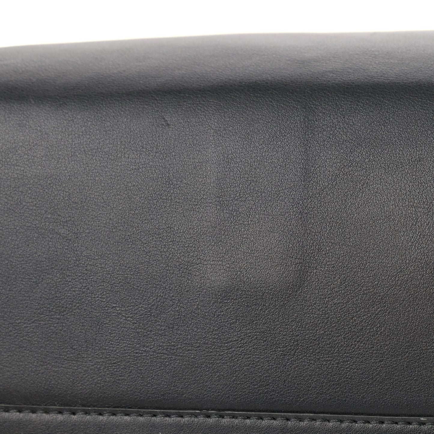 Calfskin Flamenco Knot XL Shoulder Bag Black