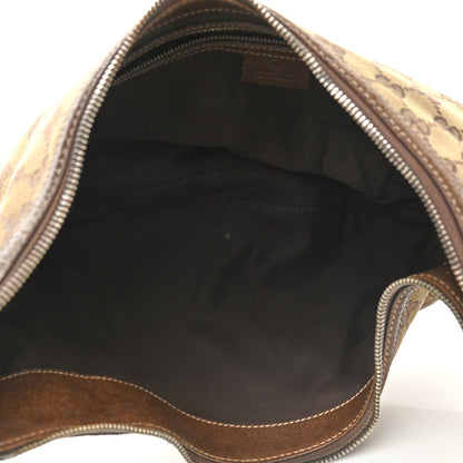 Gucci Monogram Bamboo Ring Hobo Brown 5 of 13