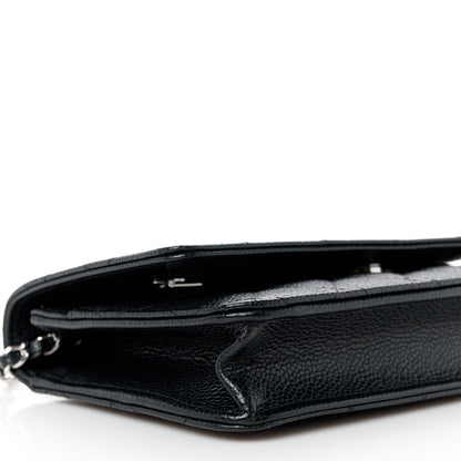 Chanel Caviar Quilted Wallet on Chain WOC Black 10 of 12