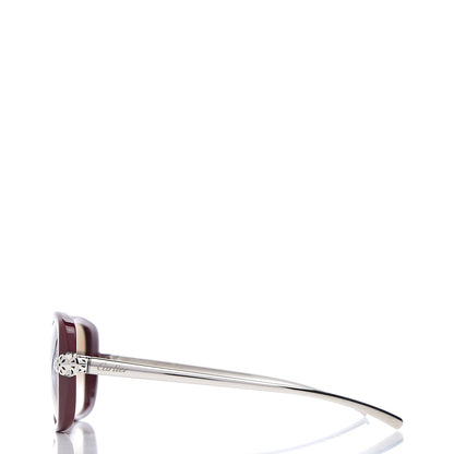 Cartier Panthere De Sunglasses Red 3 of 8