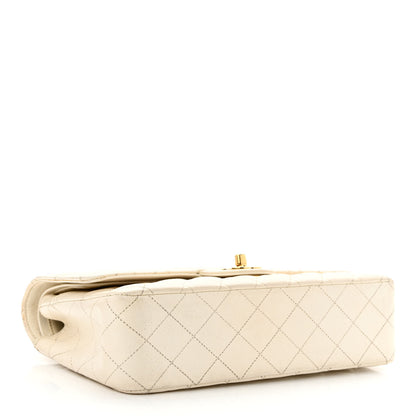 Chanel Caviar Quilted Medium Double Flap White 4 of 15