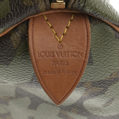 Louis Vuitton Monogram Graffiti Speedy 30 Kaki 6 of 14