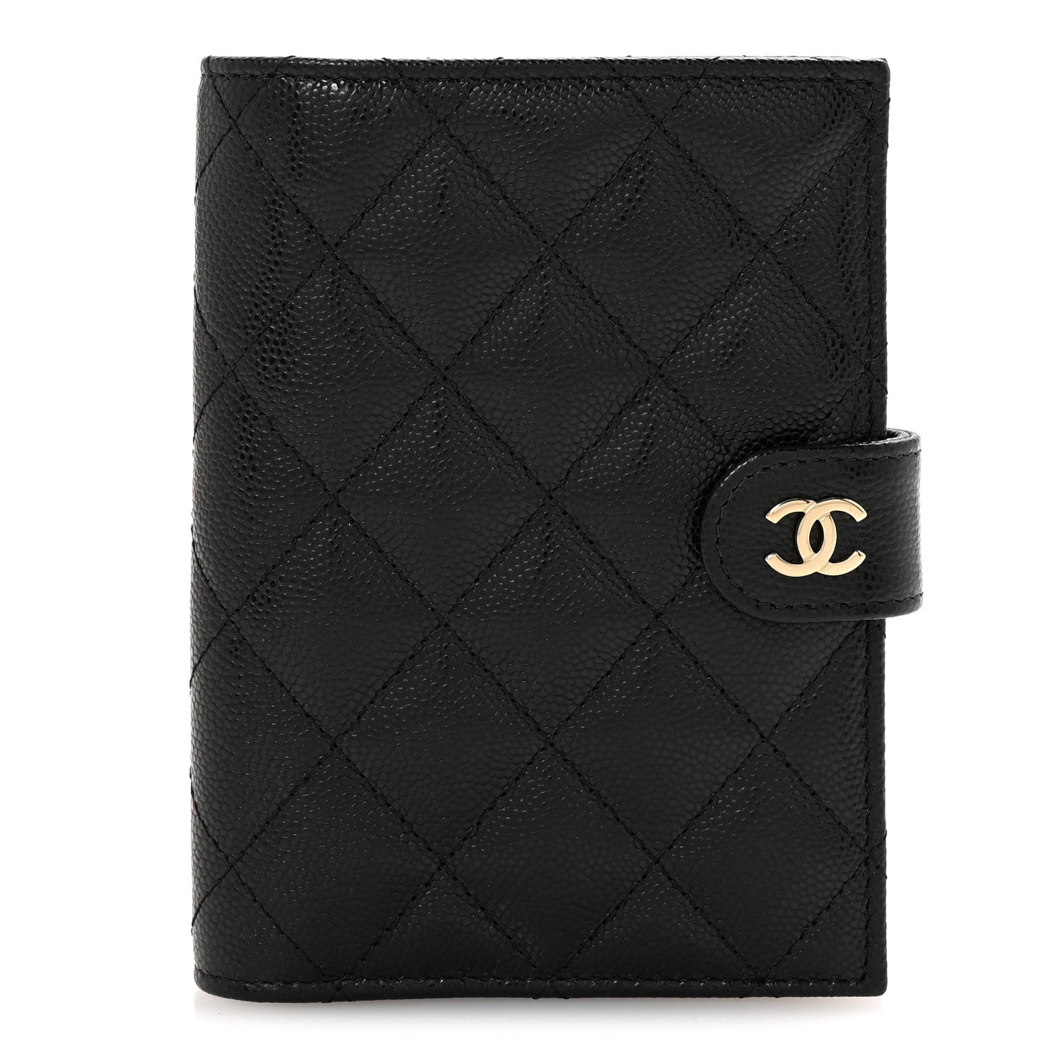 Chanel Caviar Quilted Passport Holder Black 1 of 8