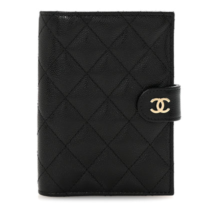Chanel Caviar Quilted Passport Holder Black 1 of 8
