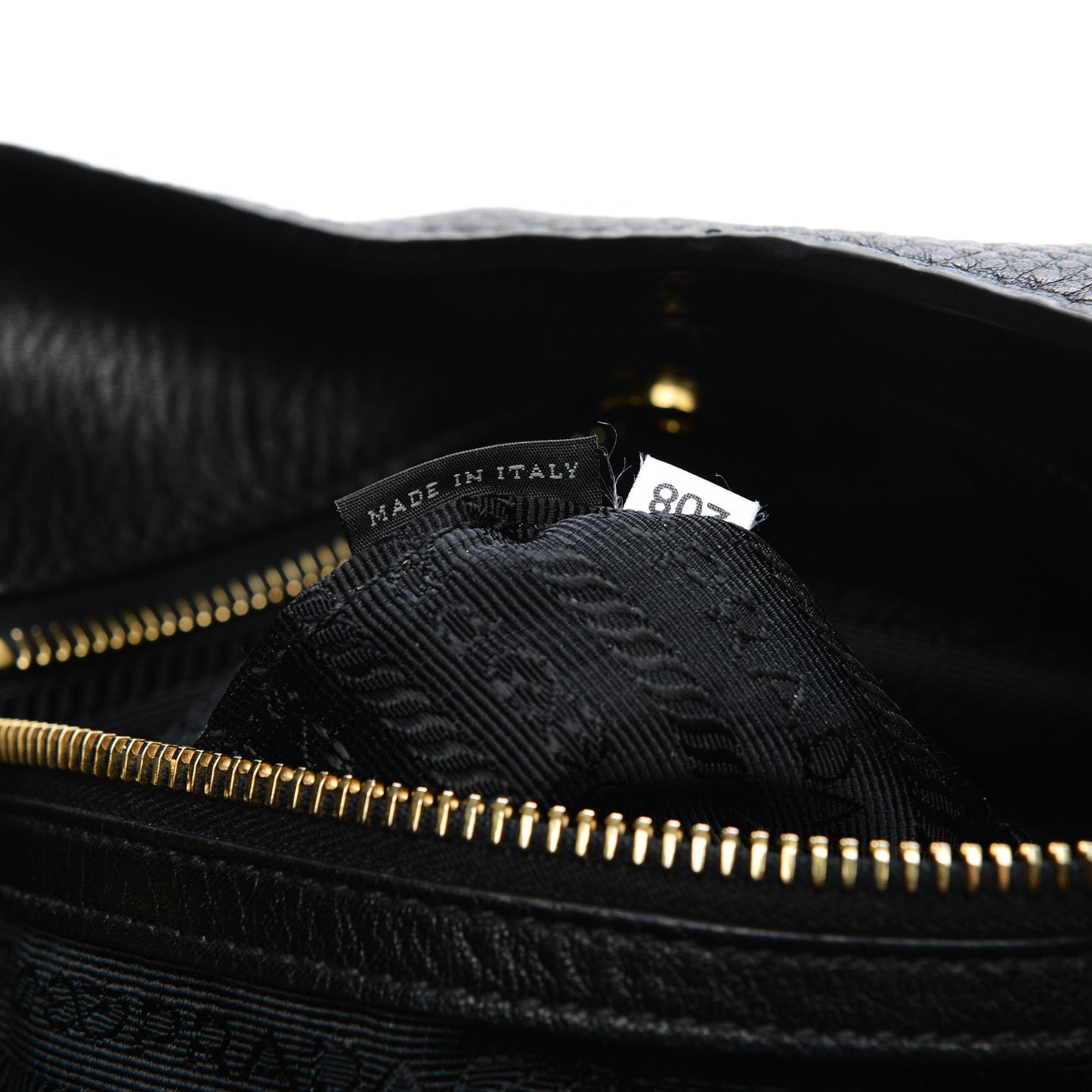 Vitello Daino Tote Nero Black